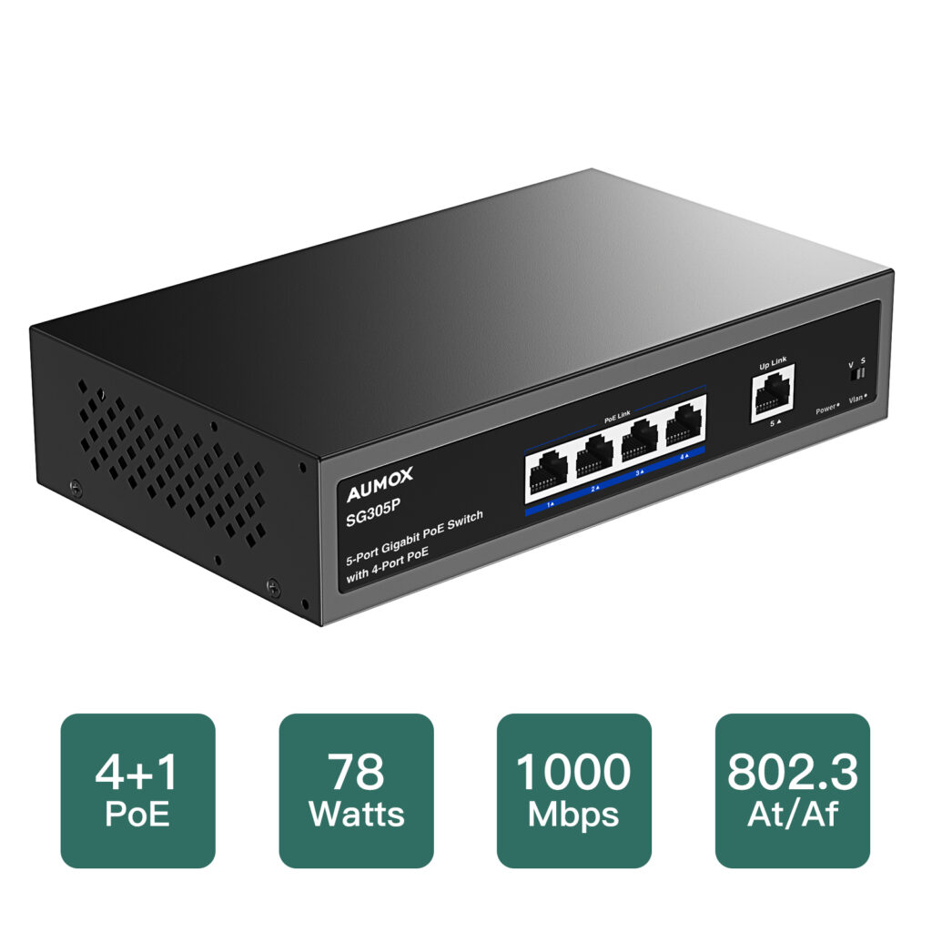 aumox sg305p poe switch